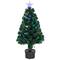 4ft. Pre-Lit LED Fiber Optic Artificial Christmas Tree with Color Changing Star